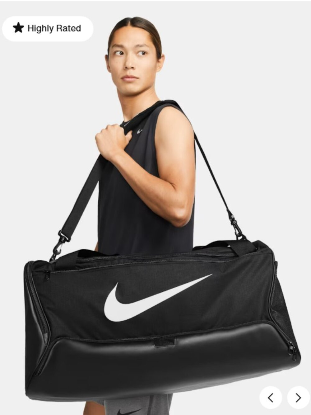 Nike Brasilia 9.5 Training Duffel Bag (Large, 95L)